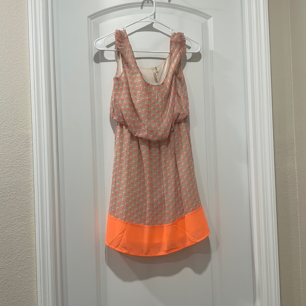Hello Miss, size S lined, strapless with waist dress.